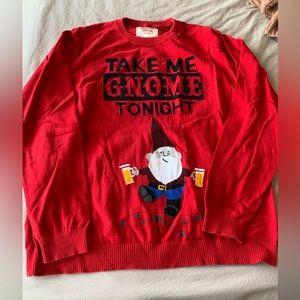 Mossimo gnome holiday sweater